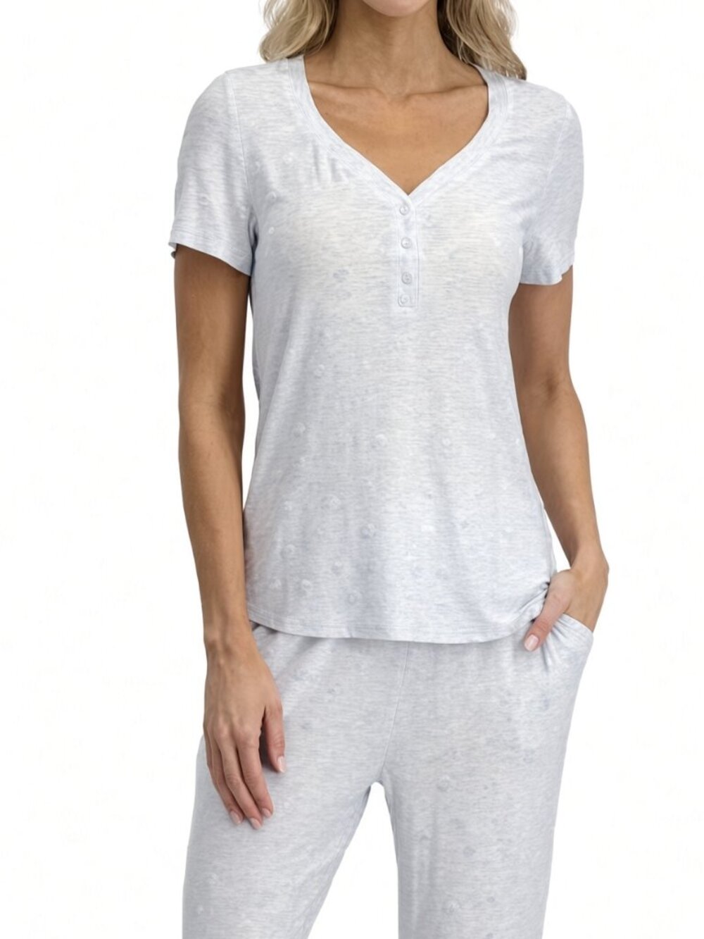 Steve Madden Women’s 2-Piece Pajama Set Blue XL